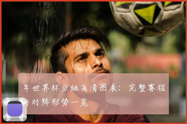 年世界杯分组高清图表：完整赛程与对阵形势一览