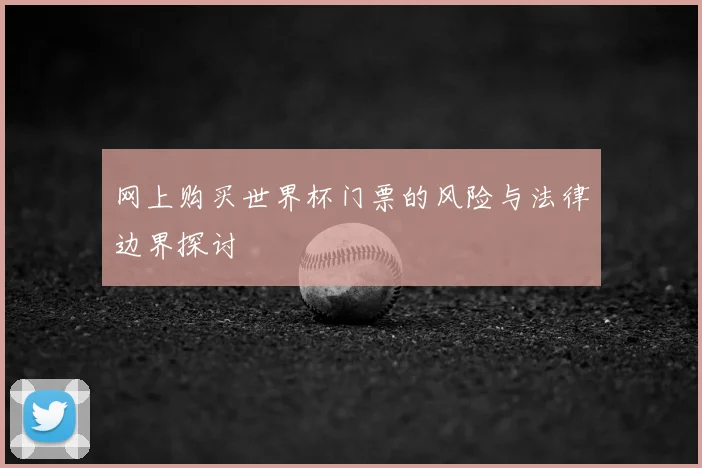 网上购买世界杯门票的风险与法律边界探讨